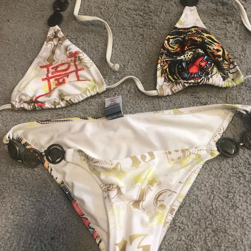 Ed hardy bathing suit size s